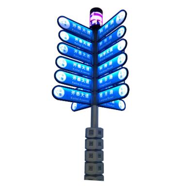 標(biāo)識規(guī)劃設(shè)計(jì)公司所制作道路分流標(biāo)識牌的布點(diǎn)及定位要求有哪些